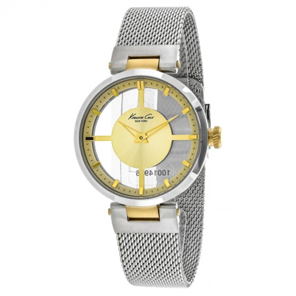 SOLD! Kenneth Cole KC4987 Transparent SS Watch